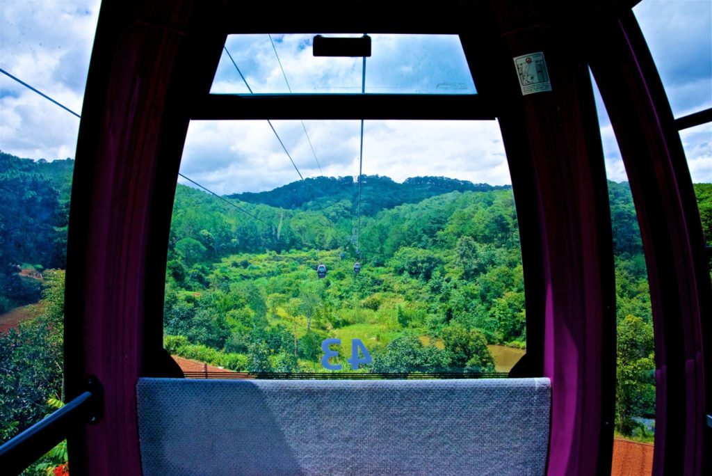 Truc Lam Zen Monastery Cable Car, Dalat, Vietnam