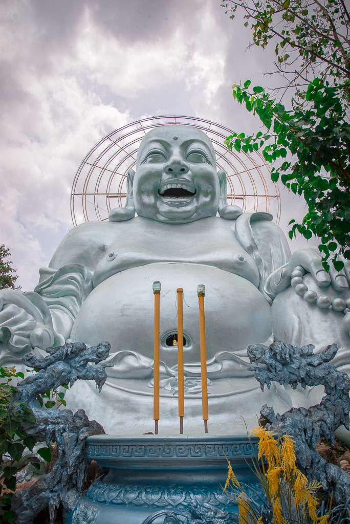 Gigantic Happy Buddha, Dalat, Vietnam